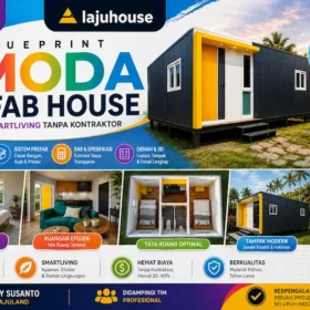 Blueprint MODA Prefab House, Bangun Smartliving Tanpa Kontraktor