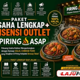 Paket Bisnis Piringasap: Buka Outlet + Dapat Lisensi Resmi