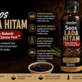 Blueprint Saos Lada Hitam: Rahasia Chef Chinese Food