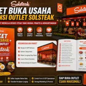 Paket Bisnis Solsteak: Buka Outlet + Dapat Lisensi Resmi