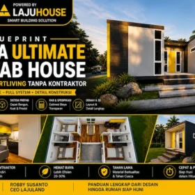 Blueprint STUDA Ultimate Prefab House, Bangun Smartliving Tanpa Kontraktor